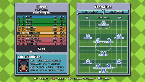 Bang Average Football – Play, Manage, Create, captura de tela 2