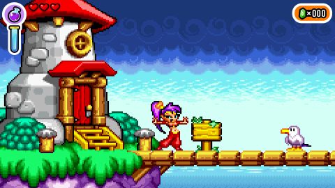 Shantae Advance: Risky Revolution, captura de tela 1