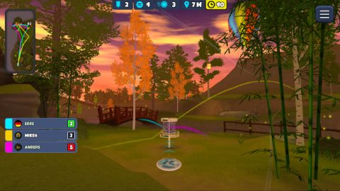 Disc Golf Valley, capture d’écran 2