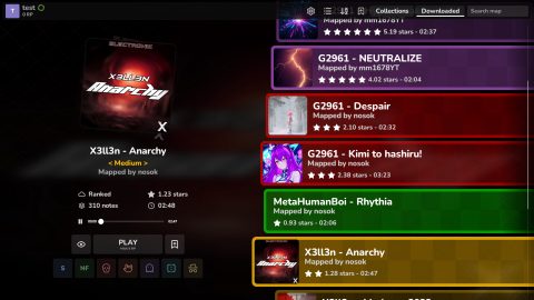 Rhythia, screenshot 2