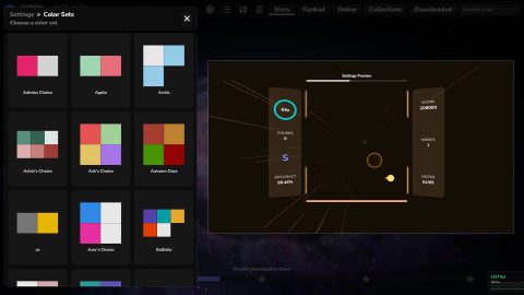 Rhythia, screenshot 1