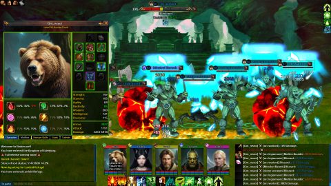 Nevergrind Online – zrzut ekranu 1