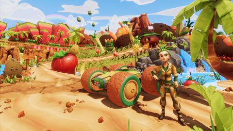 All-Star Fruit Racing, screenshot 2