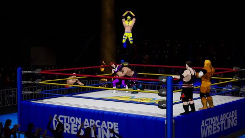 Action Arcade Wrestling, screenshot 2