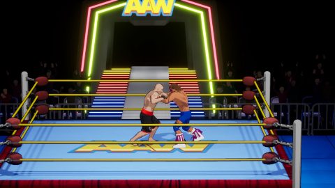 Action Arcade Wrestling, screenshot 1