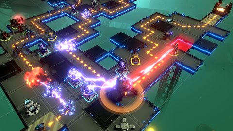 Axon TD: Uprising - Tower Defense, captura de tela 1