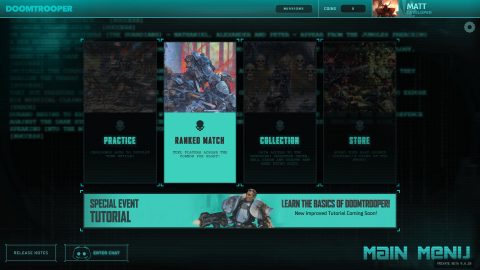 Doomtrooper CCG, capture d’écran 1