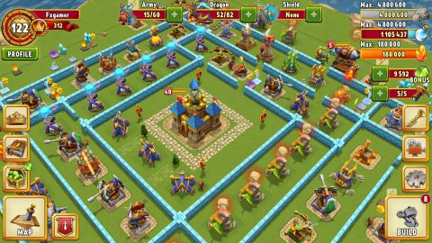 Dragon Lords: 3D Strategy 스크린샷 1