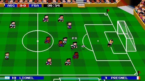 XP Soccer, captura de pantalla 1