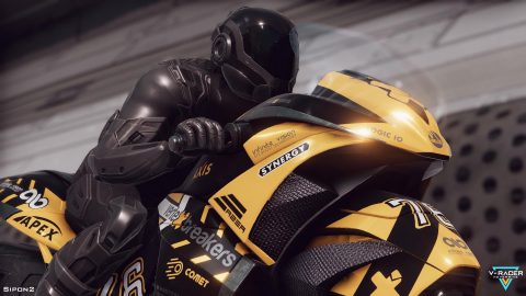 VRacer Hoverbike Screenshot 1