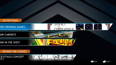 SNK 40th ANNIVERSARY COLLECTION, captura de tela 2