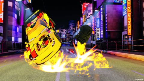 Disney•Pixar Cars 2: The Video Game のスクリーンショット 1