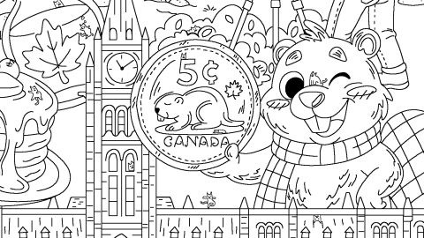 100 Cats Lost In Canada Find & Color 스크린샷 1