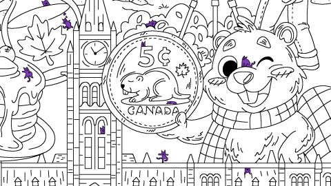 100 Cats Lost In Canada Find & Color 스크린샷 2
