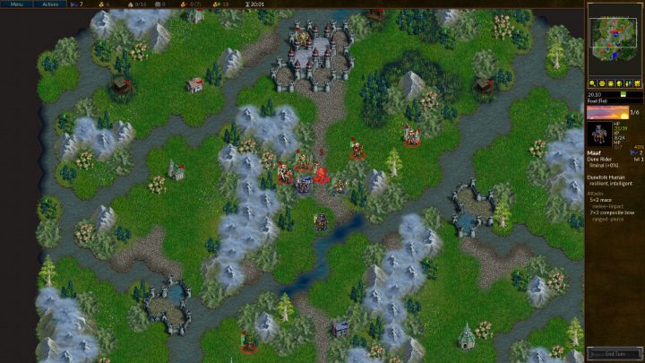 Battle for Wesnoth, capture d’écran 1