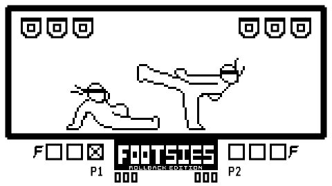 FOOTSIES Rollback Edition のスクリーンショット 1
