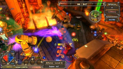 Dungeon Defenders, captura de pantalla 2