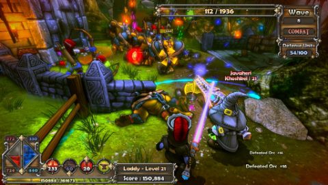 Dungeon Defenders, captura de pantalla 1