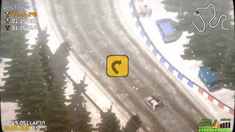 Super Woden GP, capture d’écran 2