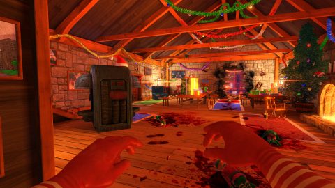Viscera Cleanup Detail: Santa's Rampage, captura de tela 3