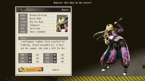 Undernauts: Labyrinth of Yomi, captura de pantalla 4
