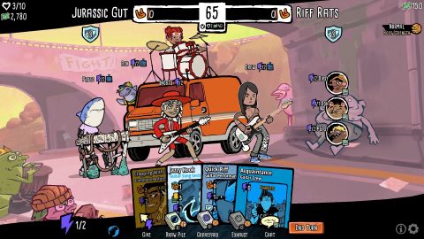 Battle Bands: Rock & Roll Deckbuilder, captura de tela 1