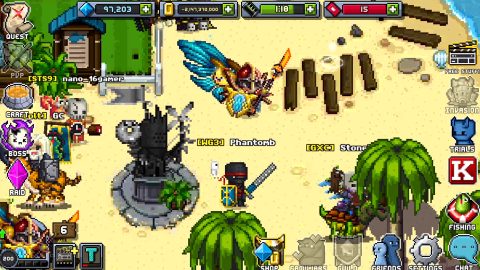 Bit Heroes Quest 截图 1