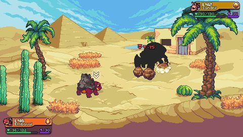 Coromon, capture d’écran 1