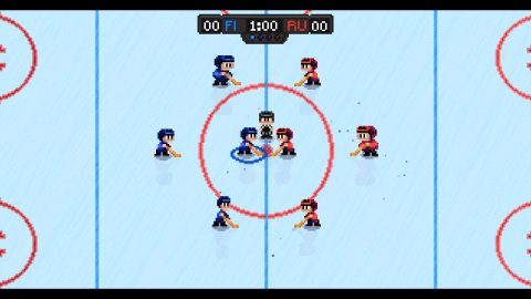 Super Blood Hockey, captura de tela 1