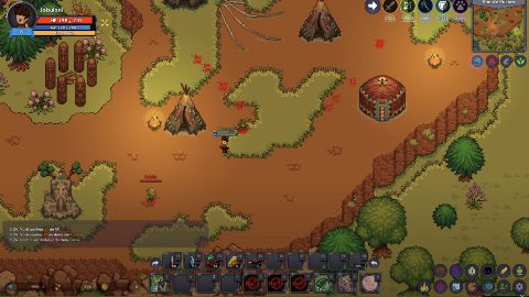 Grind Hero: MMORPG, screenshot 1