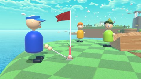 Multiplayer Platform Golf, screenshot 1