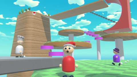 Multiplayer Platform Golf, screenshot 2