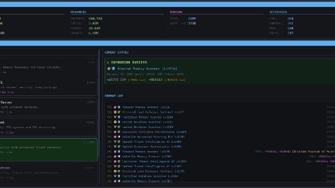 Idle Hacking: An Inaction RPG – zrzut ekranu 1