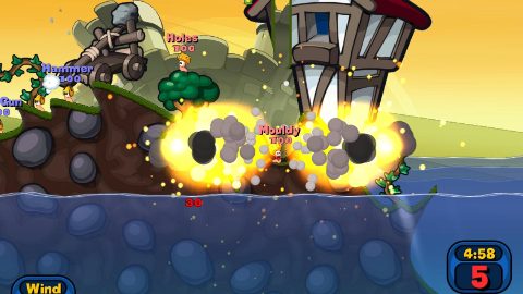 Worms Reloaded screenshot 1