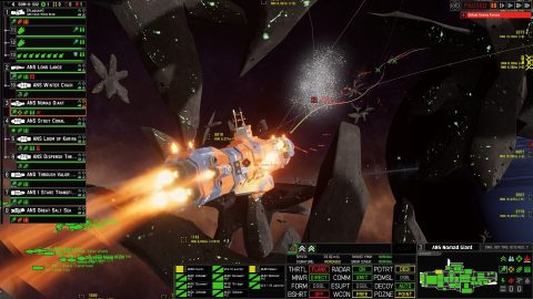 NEBULOUS: Fleet Command 스크린샷 3