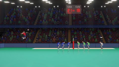 Thunder Spikes Volleyball 截图 3