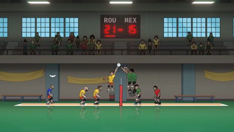 Thunder Spikes Volleyball 截图 1