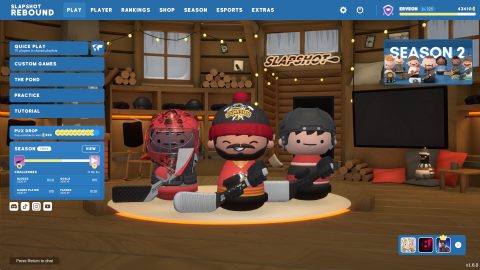 Slapshot: Rebound, captura de tela 2