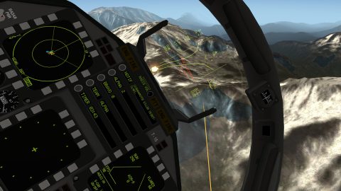 Virtual Fighter Maneuvers, captura de tela 3