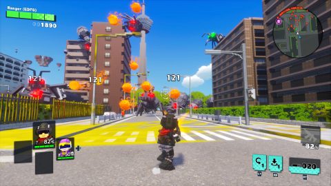 EARTH DEFENSE FORCE: WORLD BROTHERS 2 のスクリーンショット 1