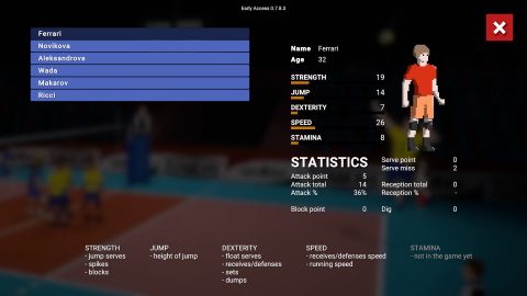Spikair Volleyball, screenshot 3