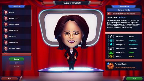 The Political Machine 2024 – zrzut ekranu 3
