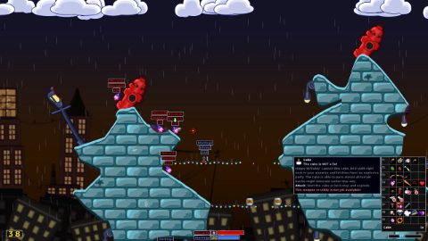 Hedgewars, capture d’écran 4
