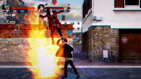 Streets of Fury EX, captura de tela 2