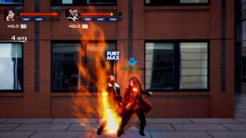 Streets of Fury EX, captura de tela 4