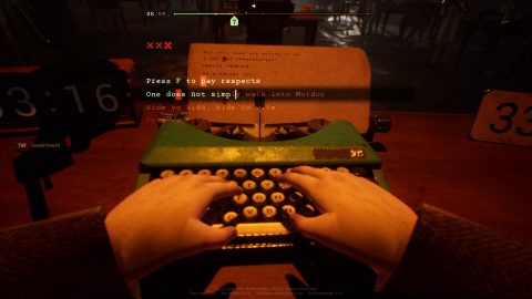 Final Sentence, capture d’écran 1