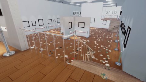 Cleaning Up The Puzzle Gallery 스크린샷 2