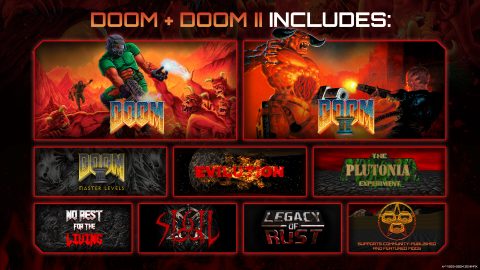 DOOM + DOOM II, captura de tela 1