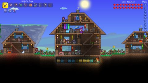 Terraria, captura de pantalla 1