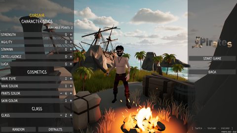 Pirates, captura de pantalla 2